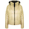 RISING GIRLS JACKET STONE HOODED PADDED ZIPPER JACKET